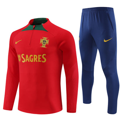 portugal 23 24 red Football Tracksuit