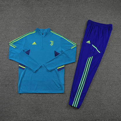 juventus 22 23 blue Football Tracksuit