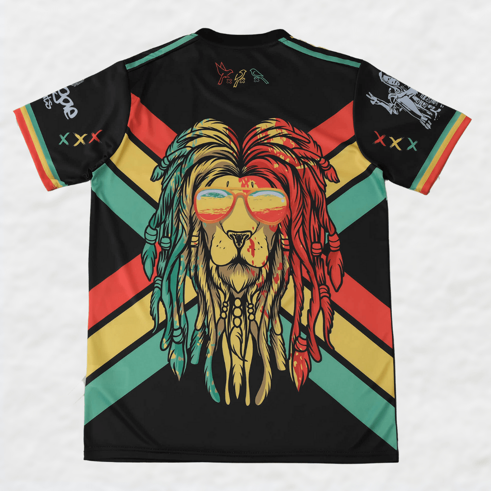 ajax 2023 24 bob marley limited edition shirt lion