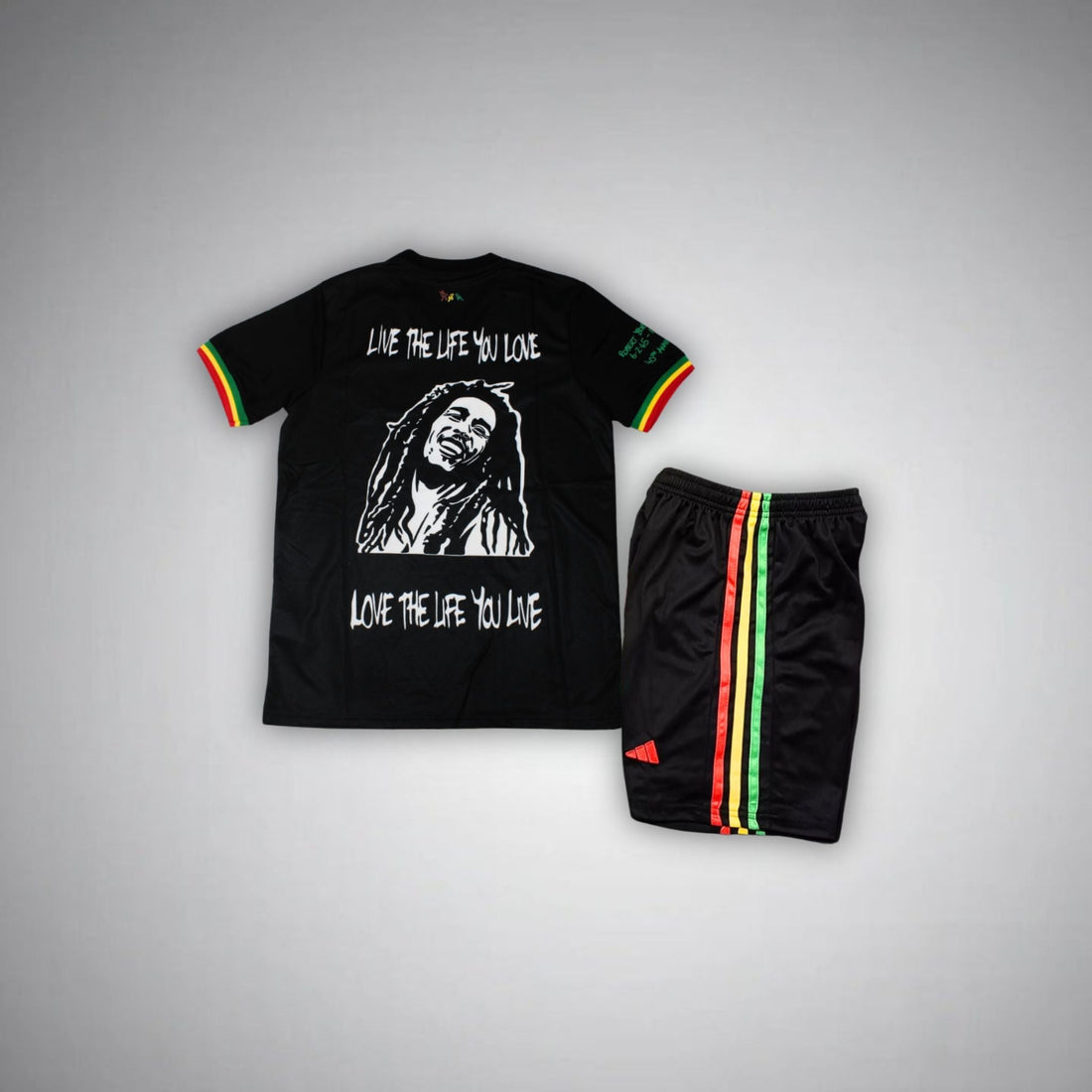 Ajax Bob Marley Kids Football Kit Black