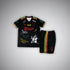 Ajax Bob Marley Kids Football Kit Black