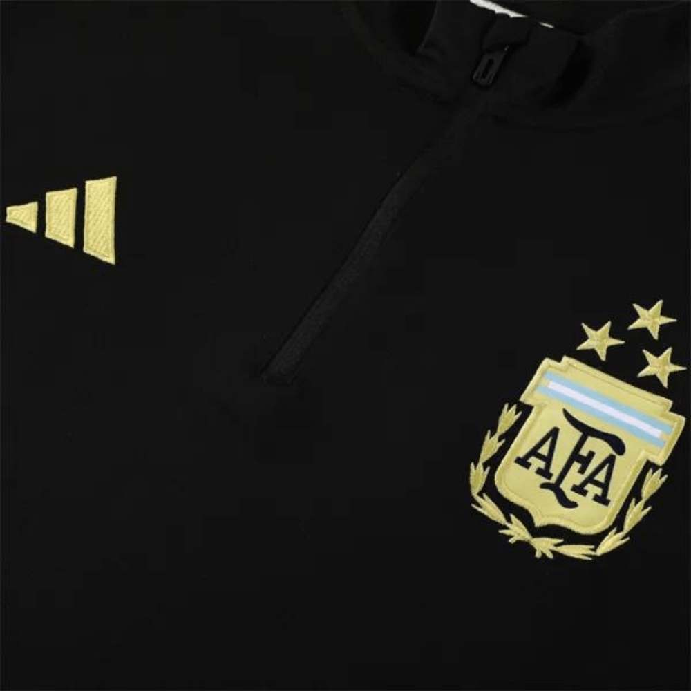 argentinia 2023 black Football Tracksuit