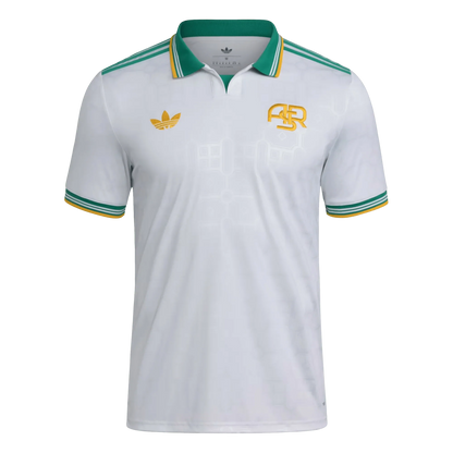 AS Roma Third Kit 2025/2026 Fan Version White Green