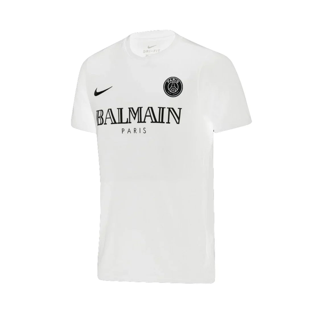 psg x balmain white jersey