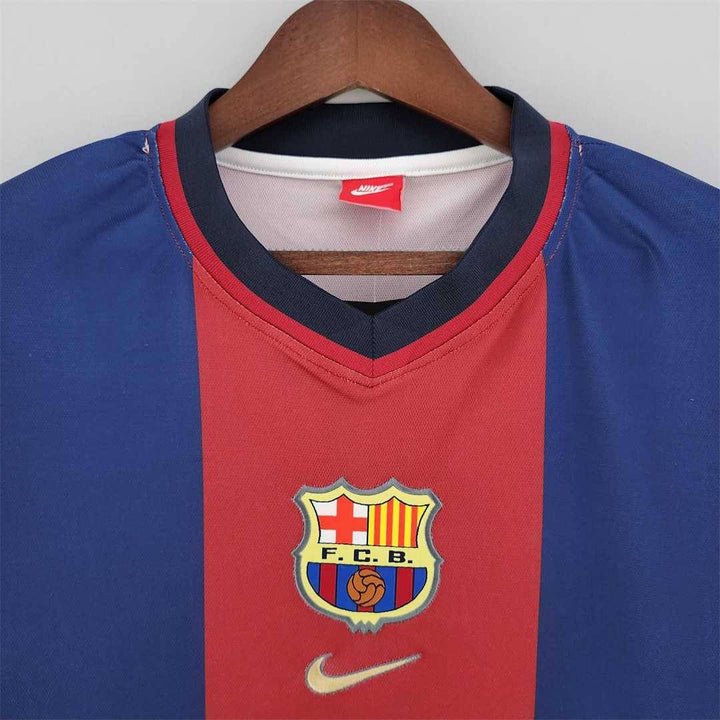 barcelona 1998 1999 retro home kit