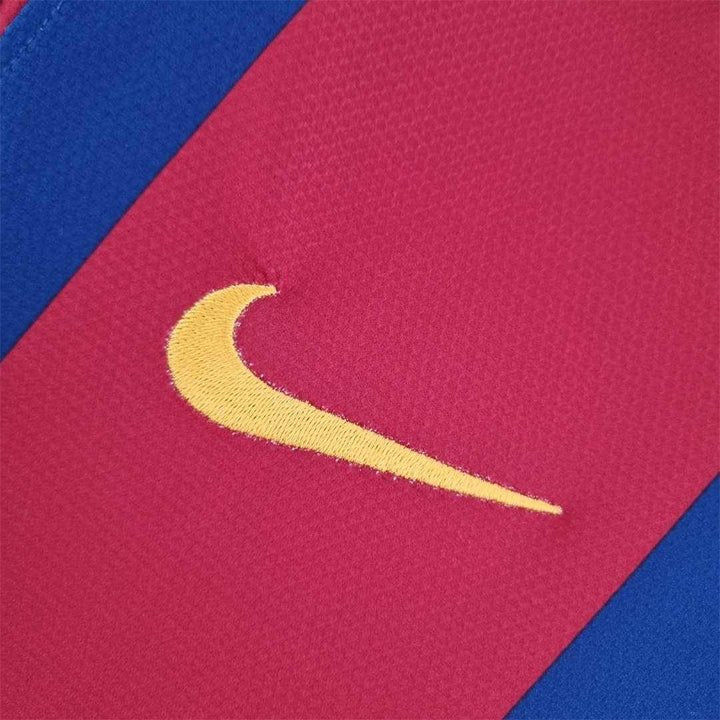 barcelona 2010 2011 long sleeve home kit