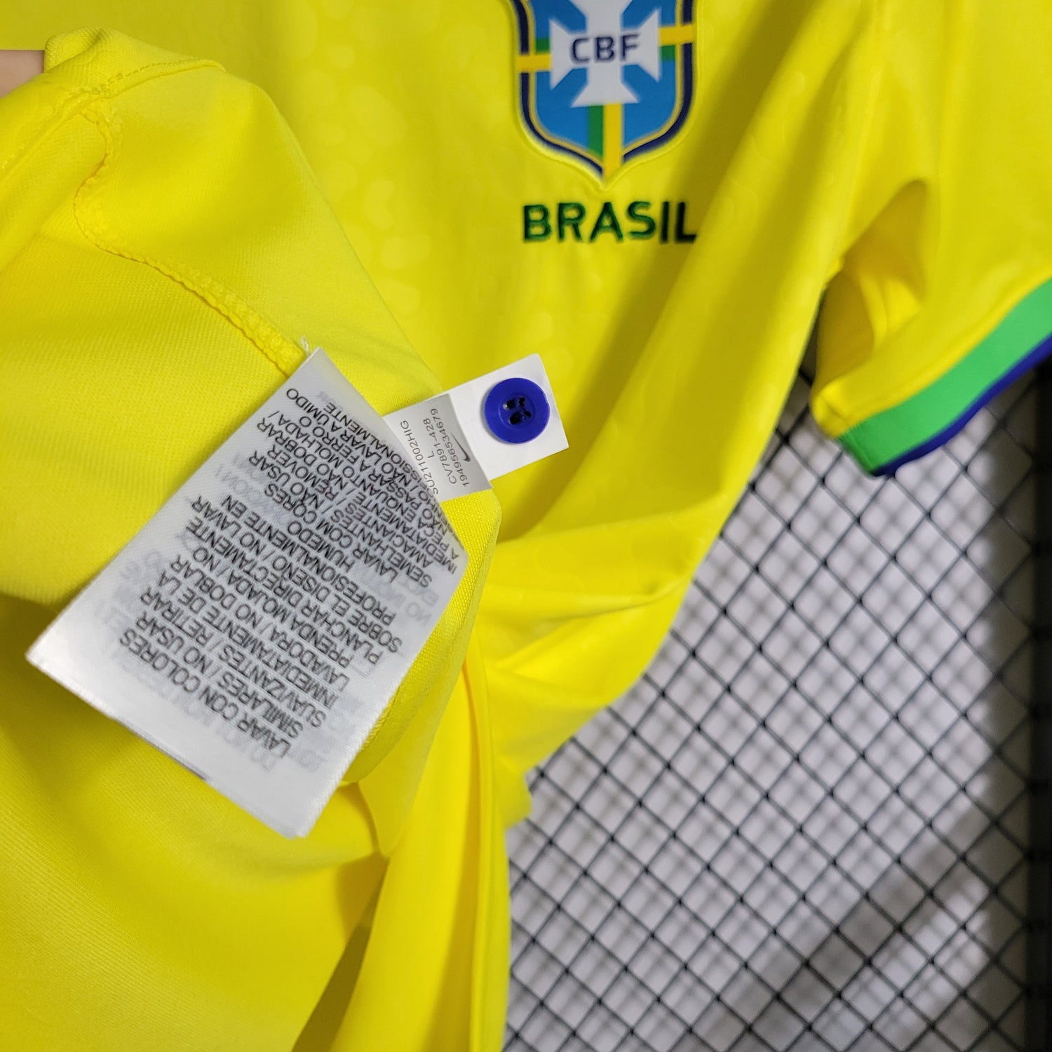 brazil shirt home national team world cup 22 23