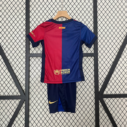 FC Barcelona 24/25 Kids Football shirt from the back