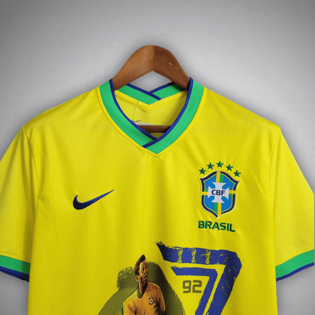 Brazil Shirt Pelé 77-92 