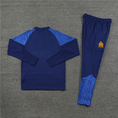 marseille 23 24 royal blue Football Tracksuit