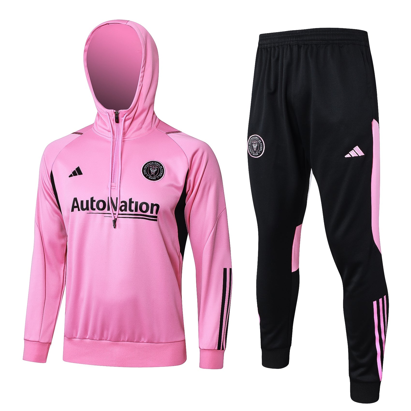 inter miami 23 24 pink Football Tracksuit hoodie