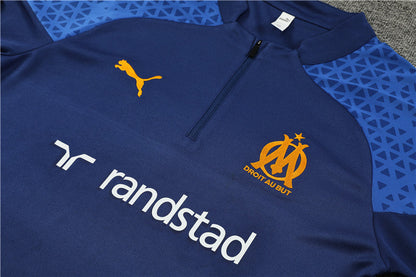 marseille 23 24 royal blue Football Tracksuit