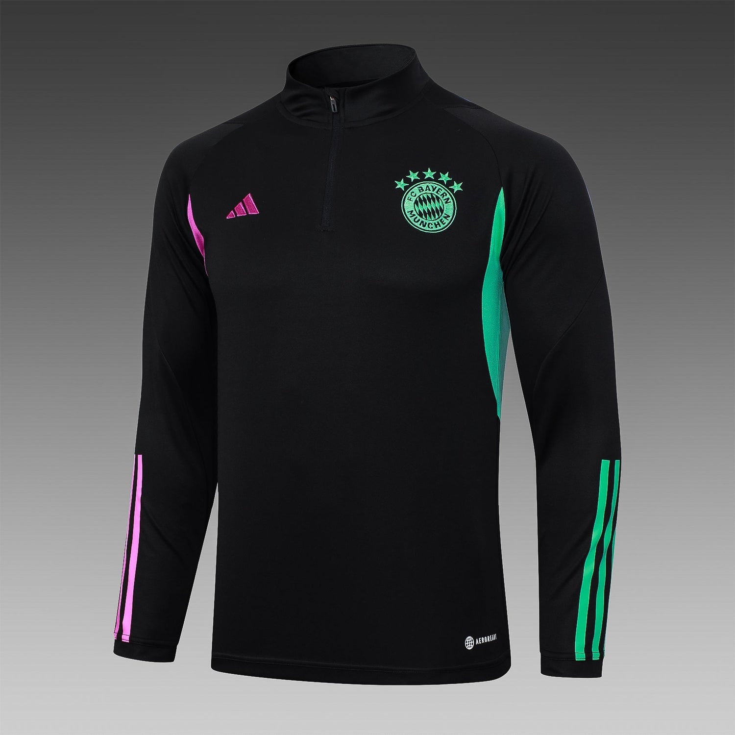 bayern munich 23 24 black tracksuit 2