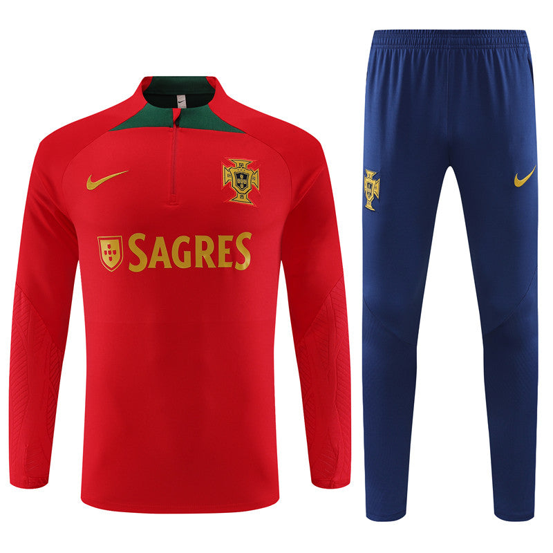 portugal 23 24 red Football Tracksuit