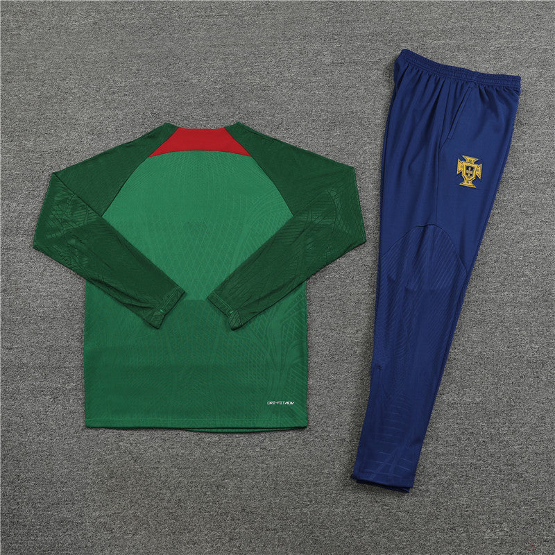 portugal 23 24 green Football Tracksuit