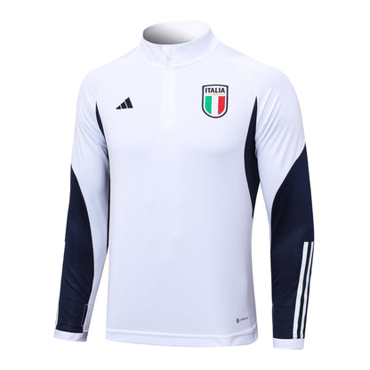 italy 23 24 white Football Tracksuit