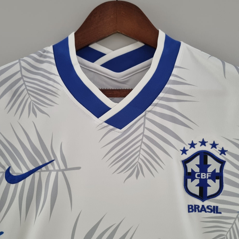 brazil shirt blue leaf edition