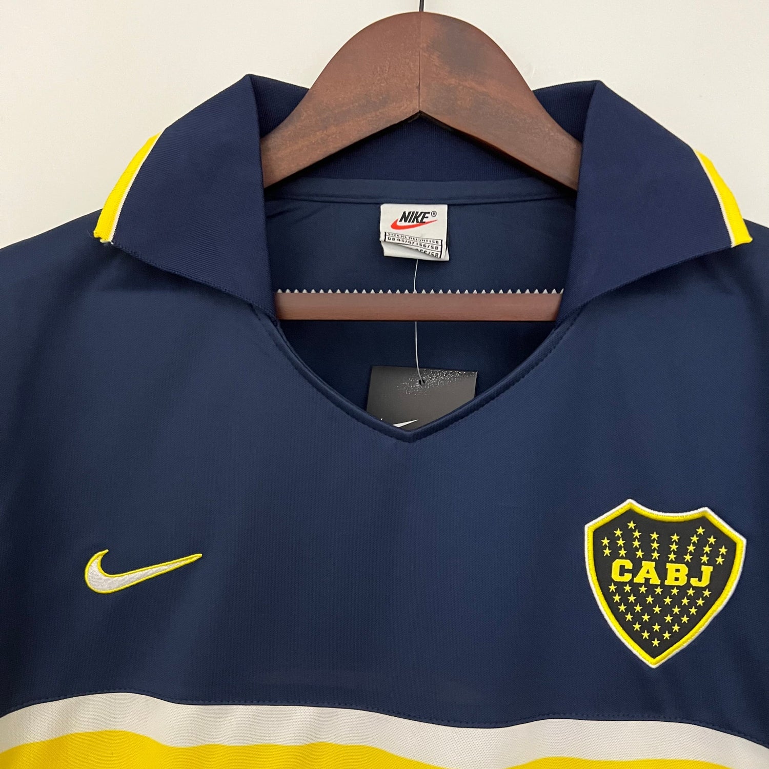 boca juniors 96 97 home retro jersey