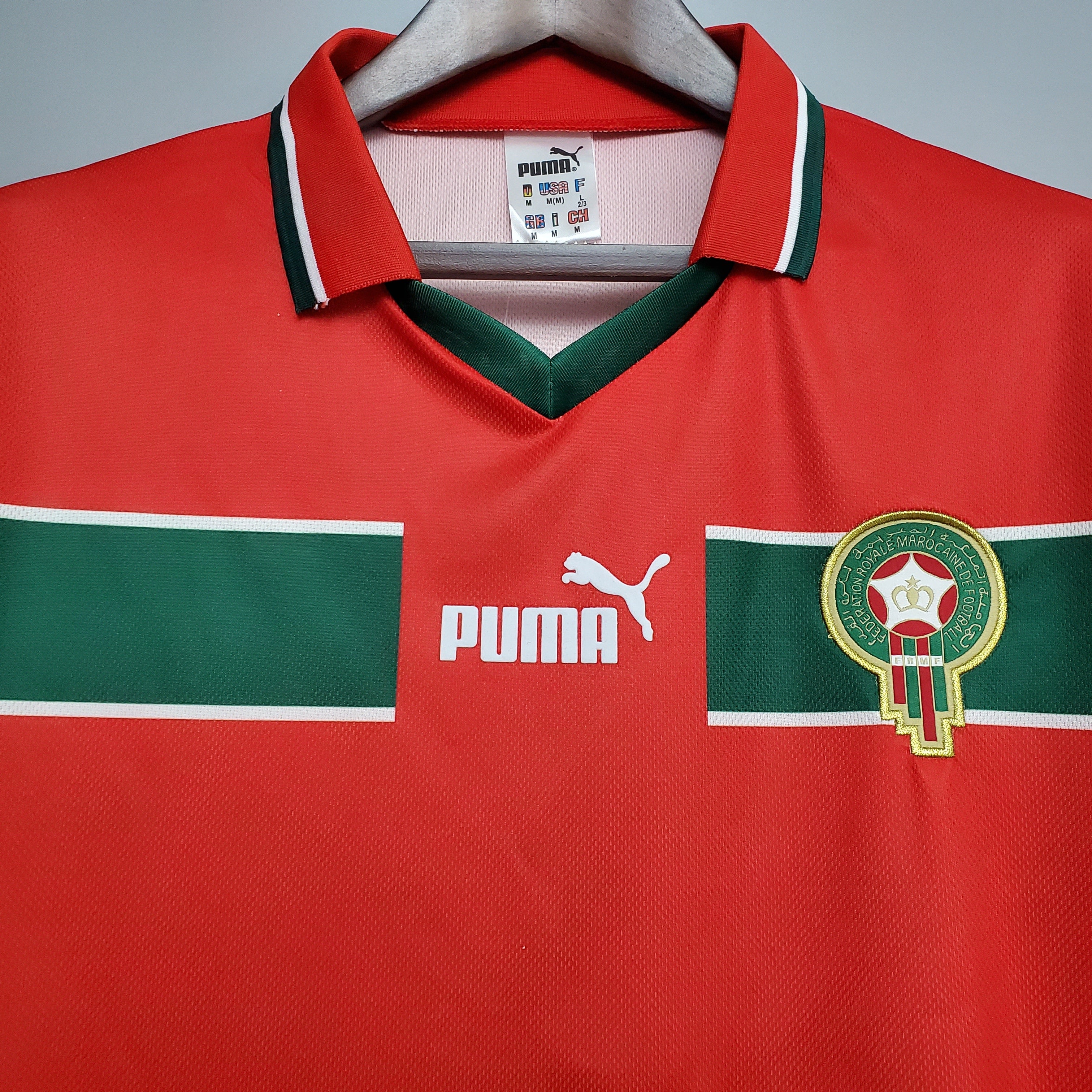 1998 morocco away Retro jersey