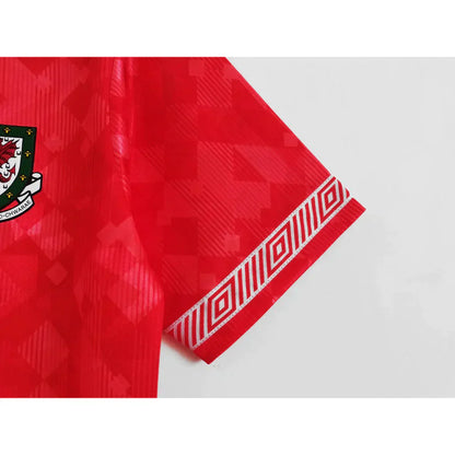 wales 91 92 retro home jersey