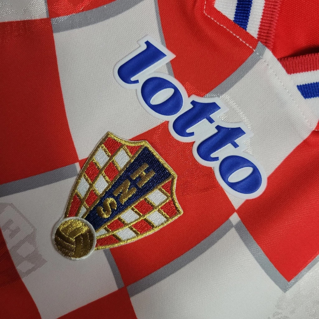 1998 croatia retro shirt home