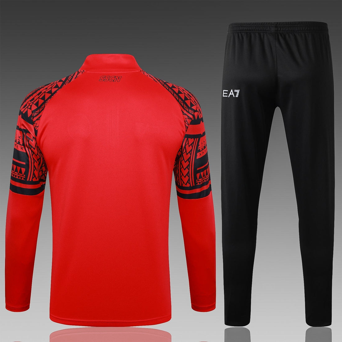 napoli 23 24 red Football Tracksuit