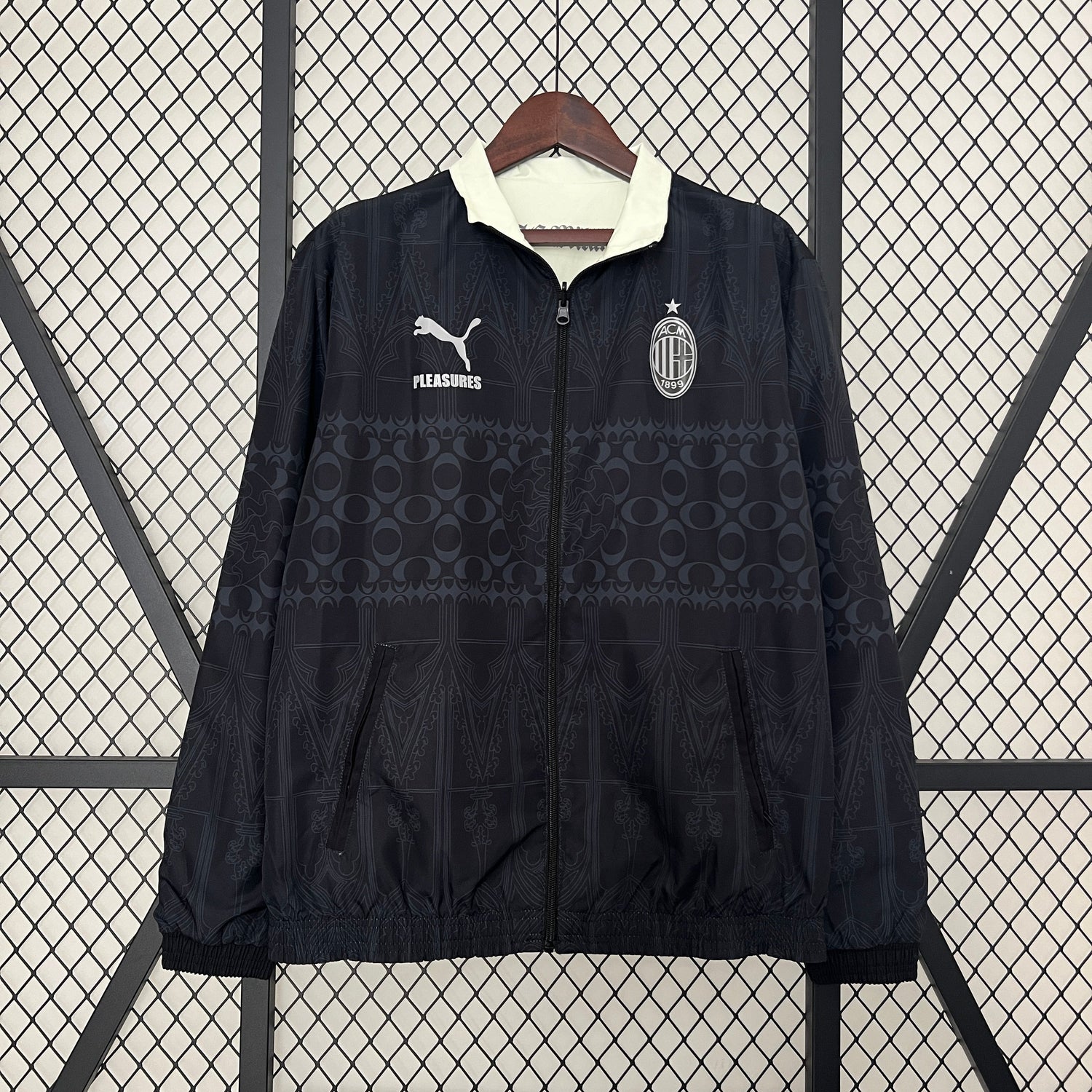 ac-milan-pleasures-black-windbreaker