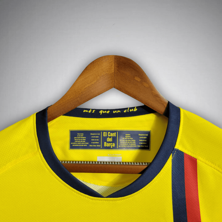 fc barcelona 2008 2009 long sleeve away kit