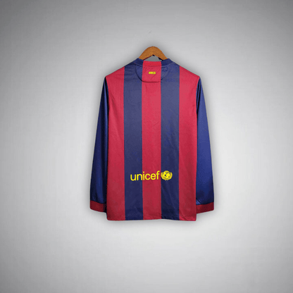 fc barcelona 2014 2015 long sleeve home kit