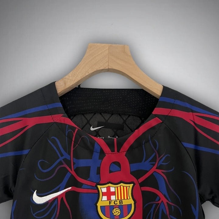 fc barcelona catalan veins kids size kit