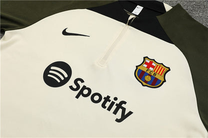 barcelona 23 24 balsamic white Football Tracksuit