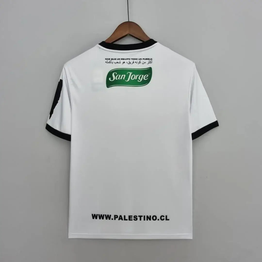 Camiseta de fútbol Palestina 22/23 del FC Palestino en color blanco