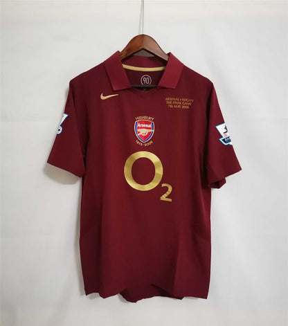 2005 2006 arsenal home Retro jersey