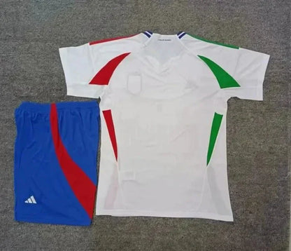 italy away kids soccer jersey soccer jersey 2024 25