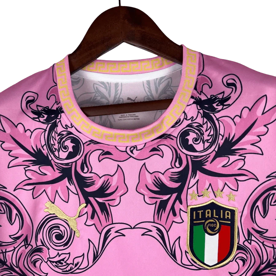Italy Versace Pink Shirt - Limited Edition