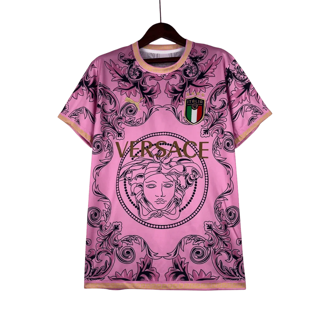 Italy Versace Pink Shirt - Limited Edition