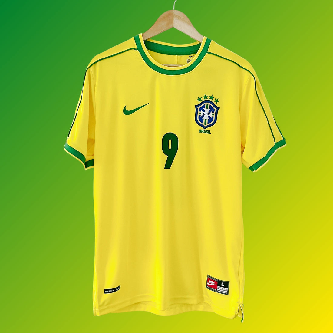 BRASILIEN 1998 Retro-Trikot