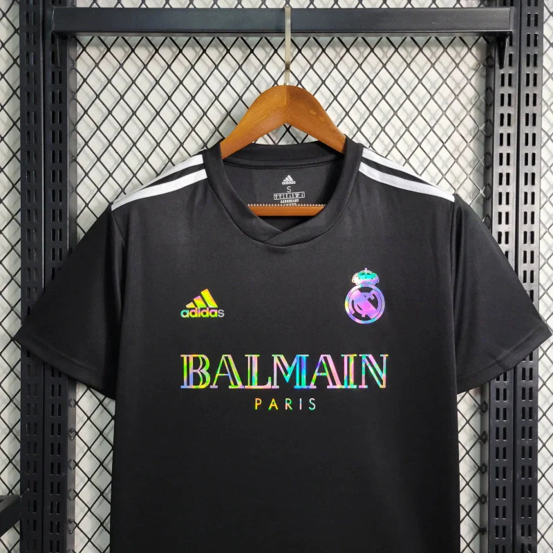 2023-24 - REAL MADRID BLACK BALMAIN | SPECIAL EDITION KIT