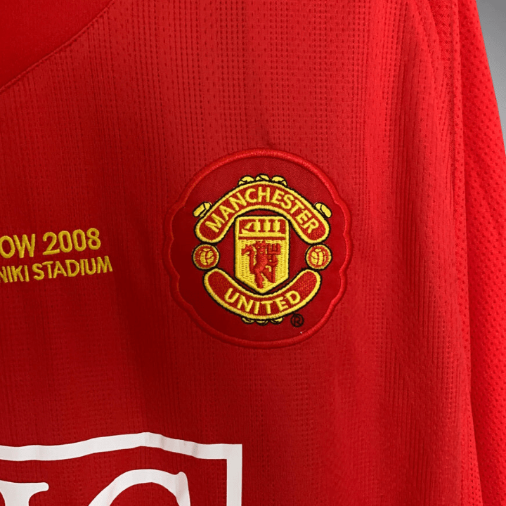 manchester united 2007 2008 home kit