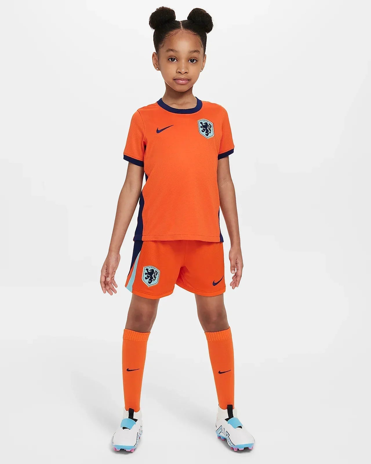 netherlands home kids soccer jersey 2024 2025