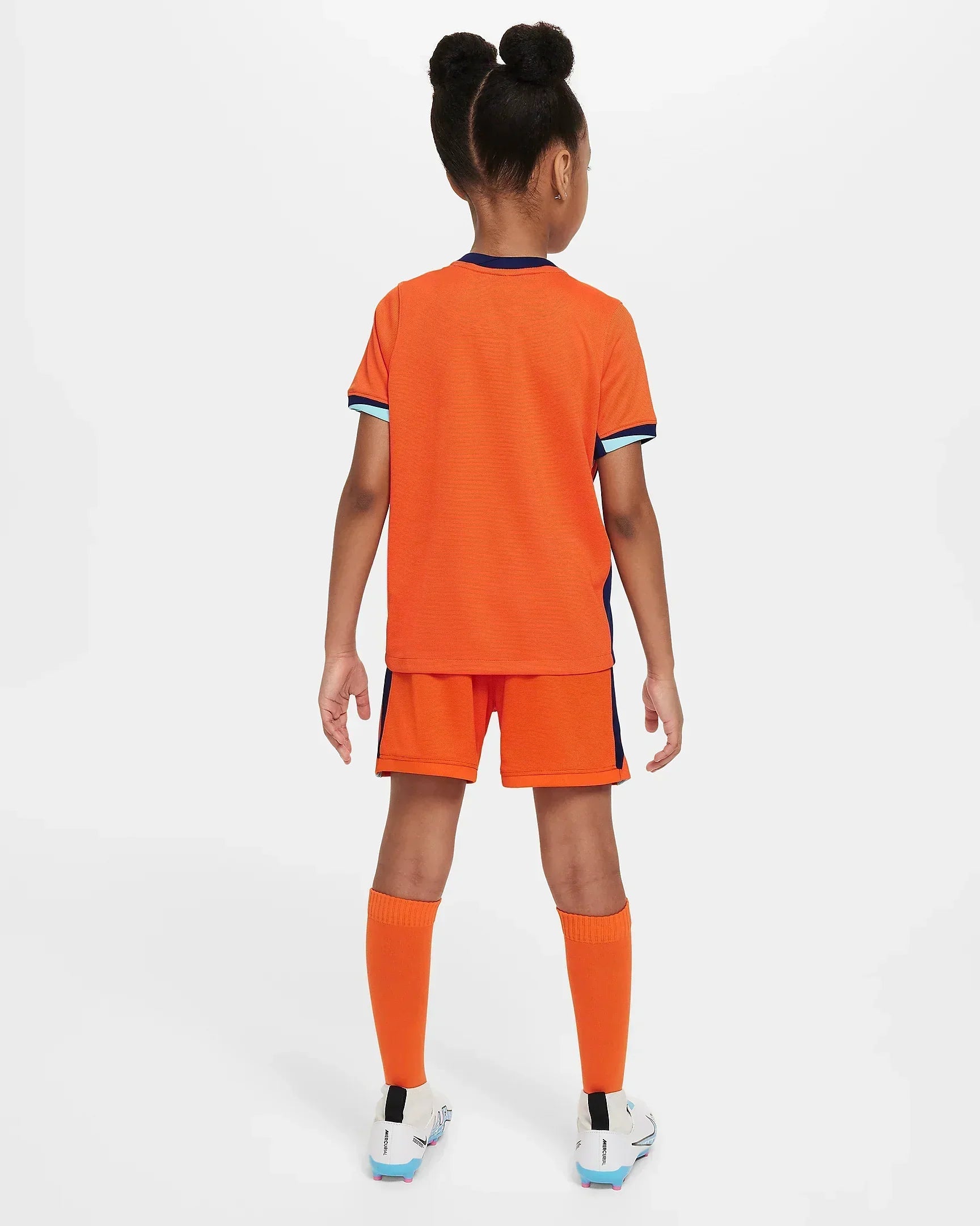 netherlands home kids soccer jersey 2024 2025