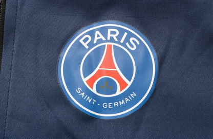 psg dark blue premium Football Tracksuit