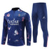 psg parisian frost blue premium Football Tracksuit