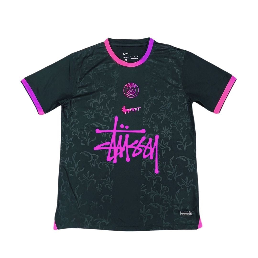 PSG Stussy Paris Noir Shirt