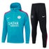 psg turqoise and black premium Football Tracksuit