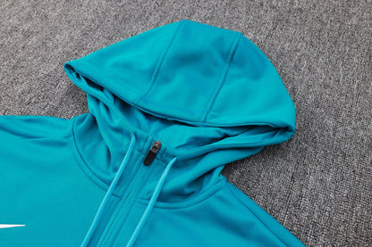 psg turquoise and pink premium Football Tracksuit