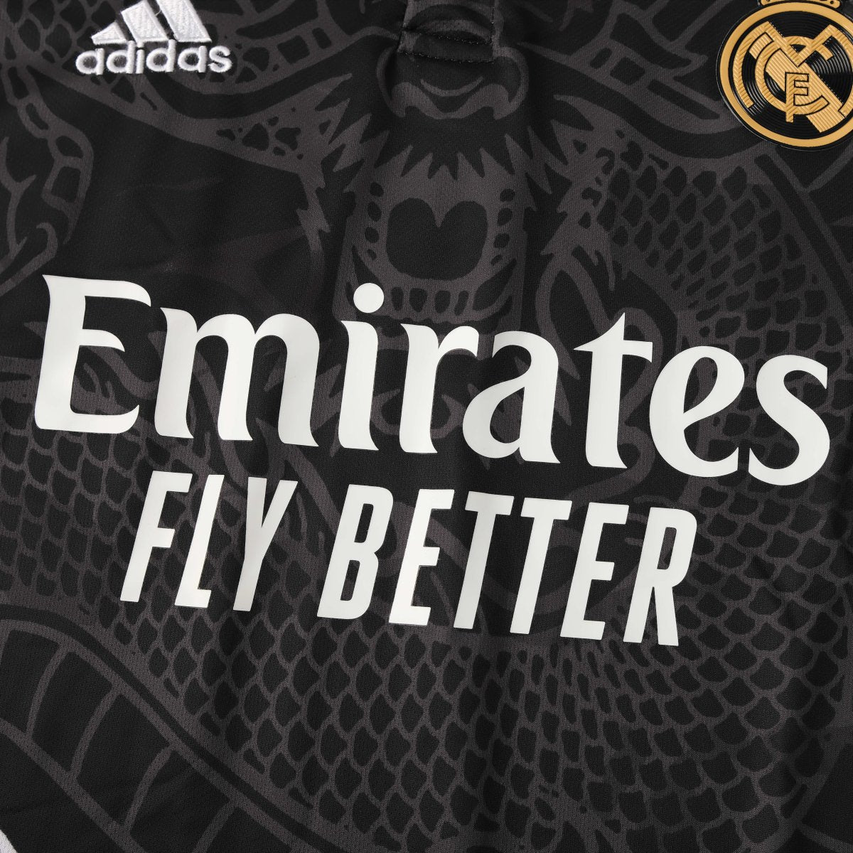 real madrid 2023 24 dragon special edition black kit