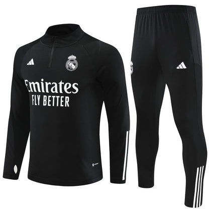 real madrid eleganza premium Football Tracksuit