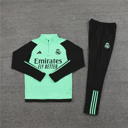 real madrid emerald phase premium Football Tracksuit