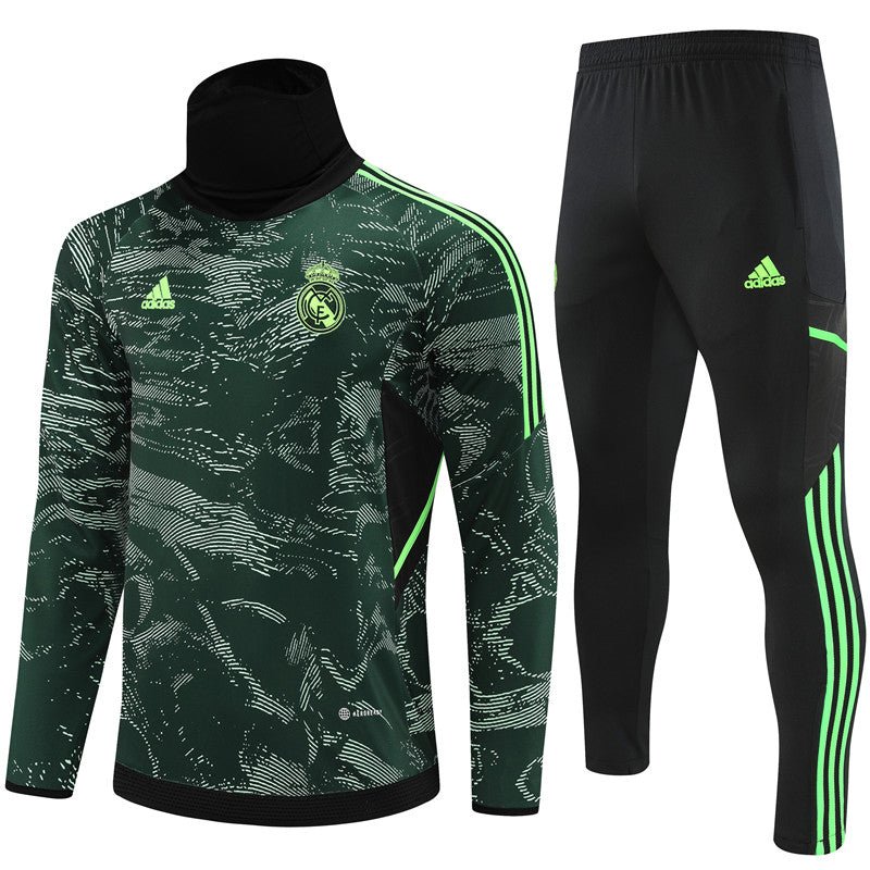 real madrid forest silence premium Football Tracksuit